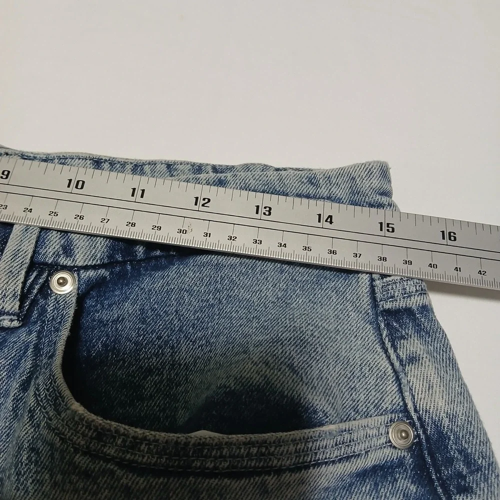 Good American Good Straight‎ Light Acid Wash Jeans GN235T Size 6 28 Womens - Picture 4 of 8